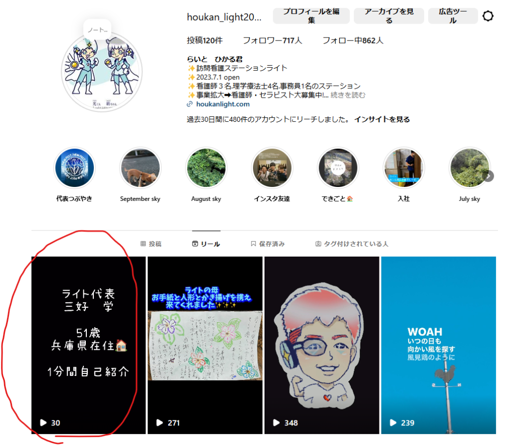 代表の一分間自己紹介